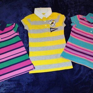 Tommy Hilfiger and Polo Club Little Girls 3 Shirt Bundle!!!